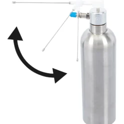 BGS Druckluft-Sprühflasche Edelstahl rostfrei 650 ml - 72050