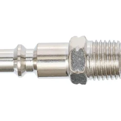 BGS Druckluft-Stecknippel 6,3 mm (1/4") Außengewinde US / Frankreich - 7057