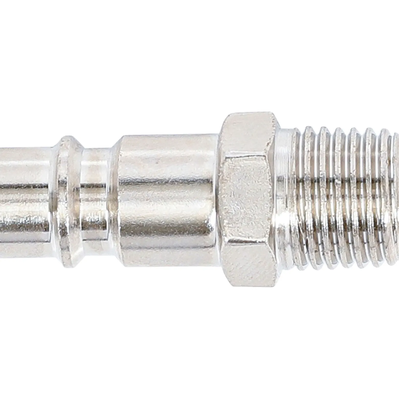 BGS Druckluft-Stecknippel 6,3 mm (1/4") Außengewinde - 3222-1