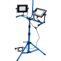 BGS Duo-SMD-LED-Arbeits-Strahler mit Stativ 2 x 70 W - 85338