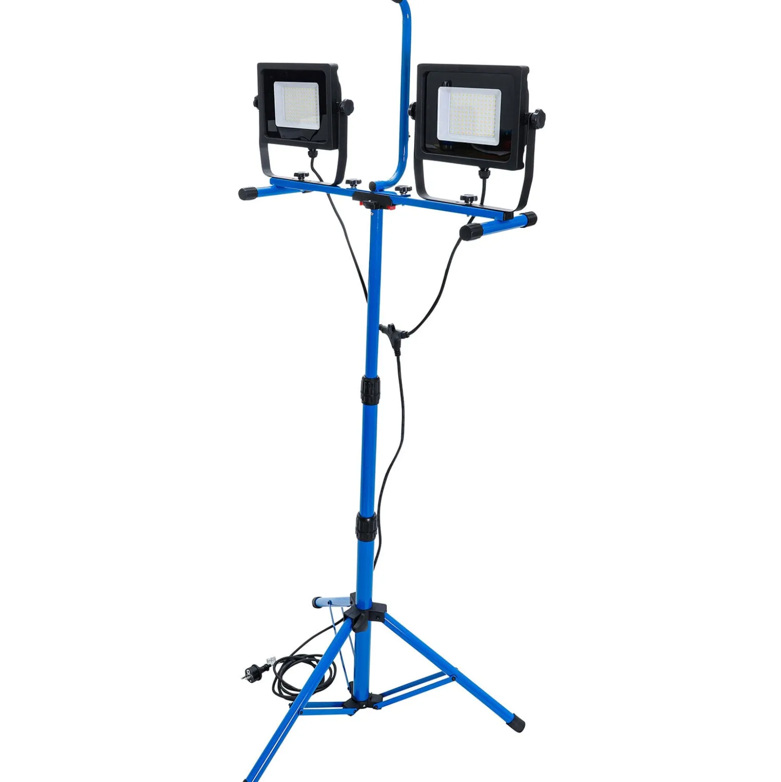 BGS Duo-SMD-LED-Arbeits-Strahler mit Stativ 2 x 70 W - 85338