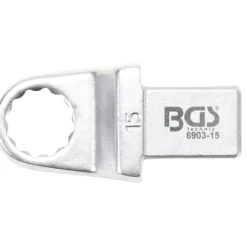 BGS Einsteck-Ringschlüssel 15 mm Aufnahme 14 x 18 - 6903-15