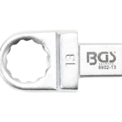 BGS Einsteck-Ringschlüssel 13 mm Aufnahme 9 x 12 mm - 6902-13