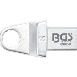 BGS Einsteck-Ringschlüssel 8 mm Aufnahme 9 x 12 mm - 6902-8