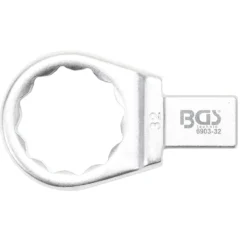 BGS Einsteck-Ringschlüssel 32 mm Aufnahme 14 x 18 - 6903-32