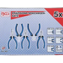 BGS Elektronik-Minizangen-Satz 5tlg. - 463