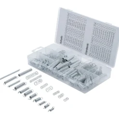 BGS Federn-Sortiment Zug- und Druckfedern 200tlg. - 8047