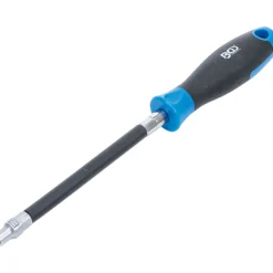 BGS Flexibler Schraubendreher mit Rundgriff E-Profil E 7 Klingenlänge 150 mm - 70023