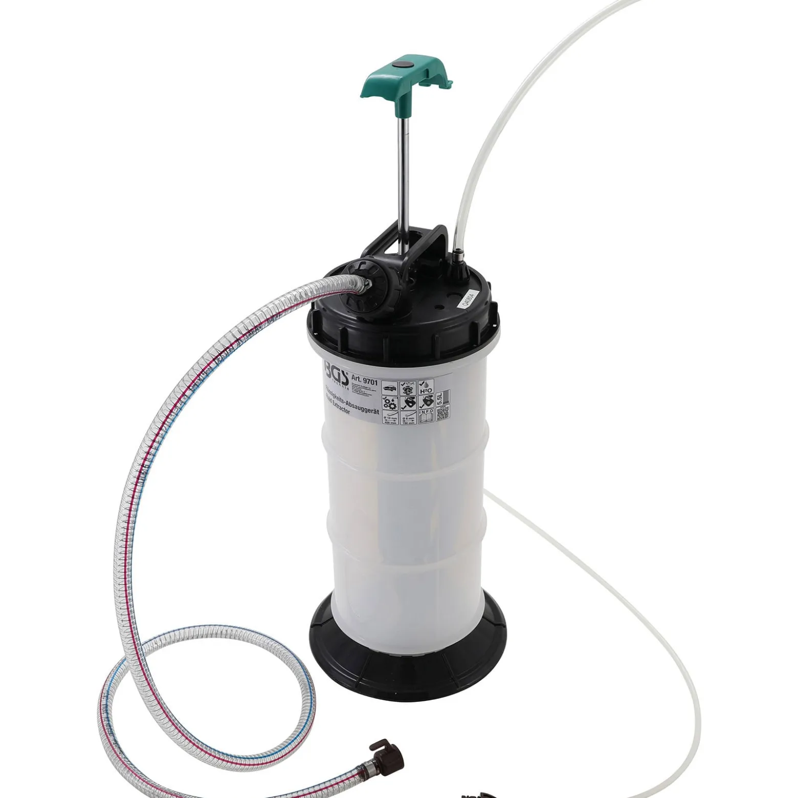 BGS Flüssigkeits-Absauggerät 5,5 l - 9701