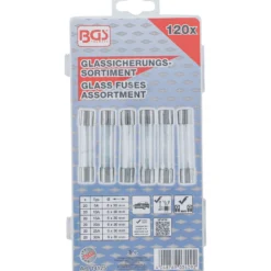 BGS Glassicherungen-Sortiment 120tlg. - 14125