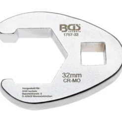 BGS Hahnenfußschlüssel Antrieb Innenvierkant 12,5 mm (1/2") SW 32 mm - 1757-32