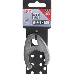 BGS Hahnenfußschlüssel Antrieb Innenvierkant 12,5 mm (1/2") SW 28 mm - 1757-28