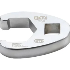 BGS Hahnenfußschlüssel Antrieb Innenvierkant 12,5 mm (1/2") SW 28 mm - 1757-28