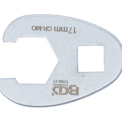 BGS Hahnenfußschlüssel Antrieb Innenvierkant 10 mm (3/8") SW 17 mm - 1756-17