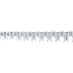 BGS Hahnenfußschlüssel-Satz Antrieb Innenvierkant 10 mm (3/8") SW 10 - 19 mm 10tlg. - 1756