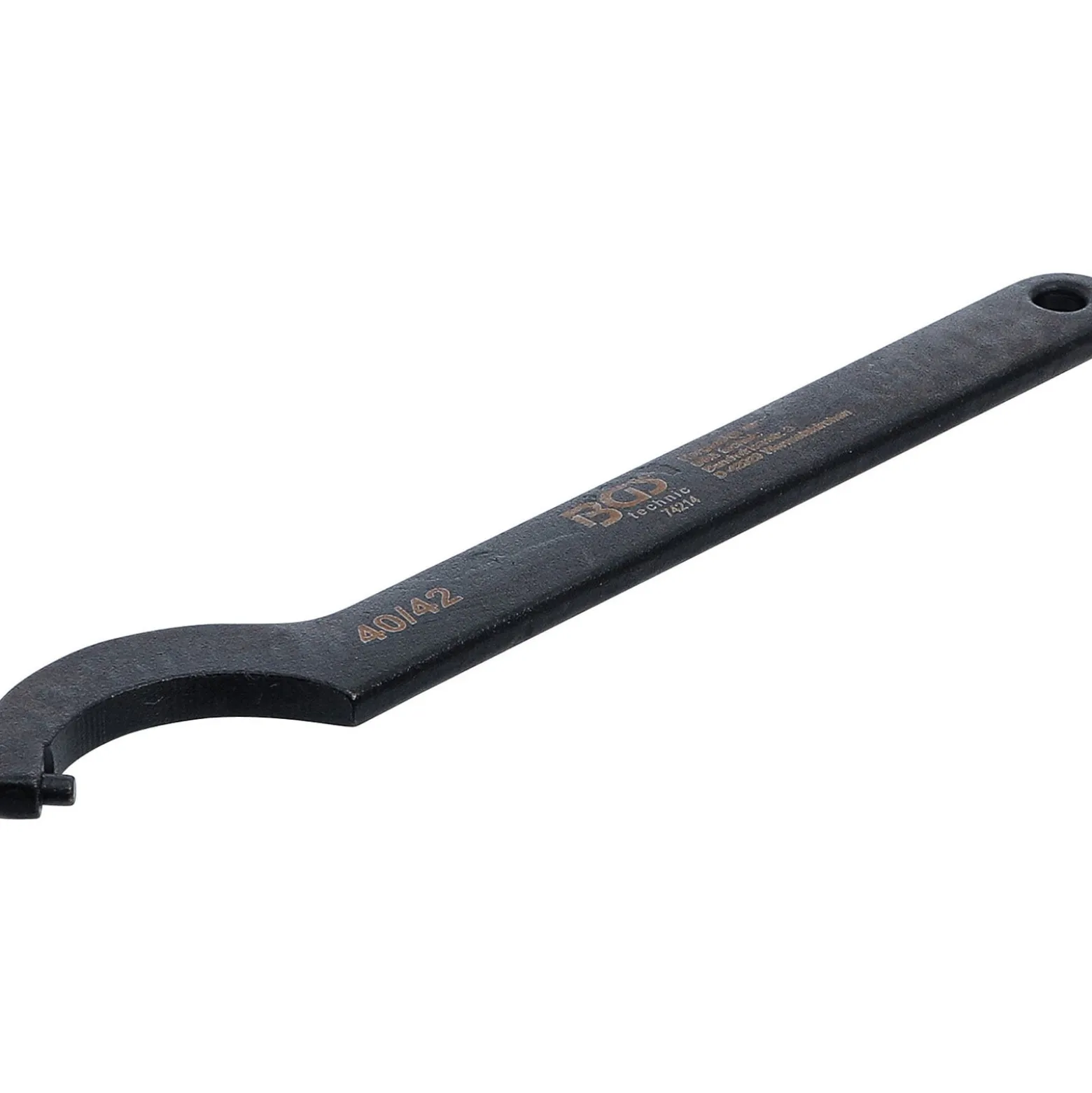 BGS Hakenschlüssel mit Zapfen 40 - 42 mm - 74214