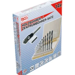 BGS Holzbohrer- / Zentrumbohrer-Satz 14tlg. - 50403