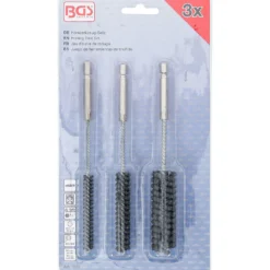 BGS Honwerkzeug-Satz flexibel 6,3 mm (1/4") Schaft Körnung 60 / 80 8 - 12 - 20 mm 3tlg. - 1272
