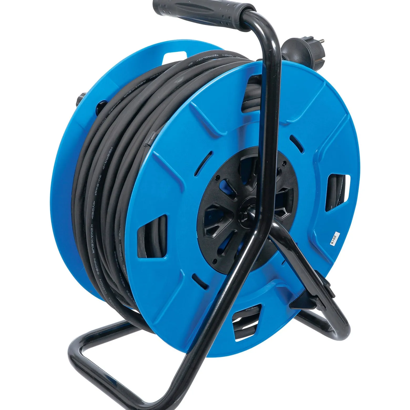 BGS Kabeltrommel 50 m 3x1,5 mm² 4 Steckdosen mit Verschlusskappe IP 44 3500 W - 3378