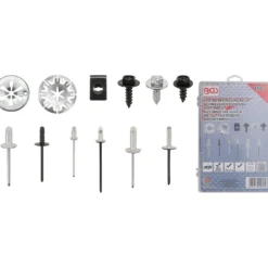 BGS KFZ-Befestigungsclip-Sortiment für Audi / VW / Toyota / Mercedes-Benz / BMW 400tlg. - 9058