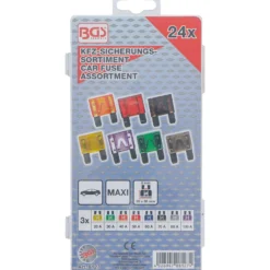 BGS KFZ-Sicherungs-Sortiment Maxi 24tlg. - 8127
