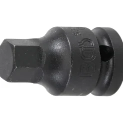BGS Kraft-Bit-Einsatz Antrieb Innenvierkant 12,5 mm (1/2") Innensechskant 14 mm - 5485-14