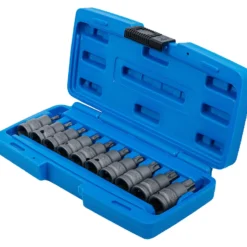 BGS Kraft-Bit-Einsatz-Satz Antrieb Innenvierkant 12,5 mm (1/2") T-Profil (für Torx) T20 - T70 10tlg. - 5097