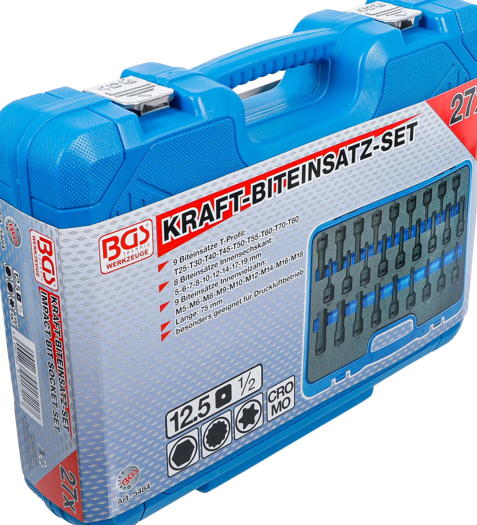 BGS Kraft-Bit-Einsatz-Satz 27tlg. - 5484