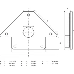 BGS Kraft-Magnethalter - 3008