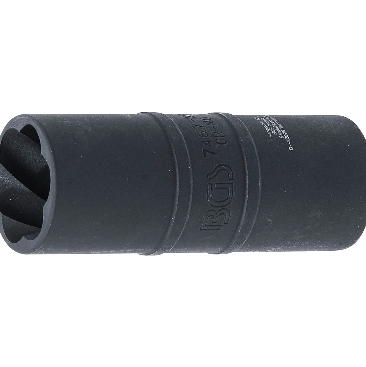 BGS Kraft-Spezial-Schraubenausdreh-Wendeeinsatz 21 mm 12,5 mm (1/2") - 7467-21