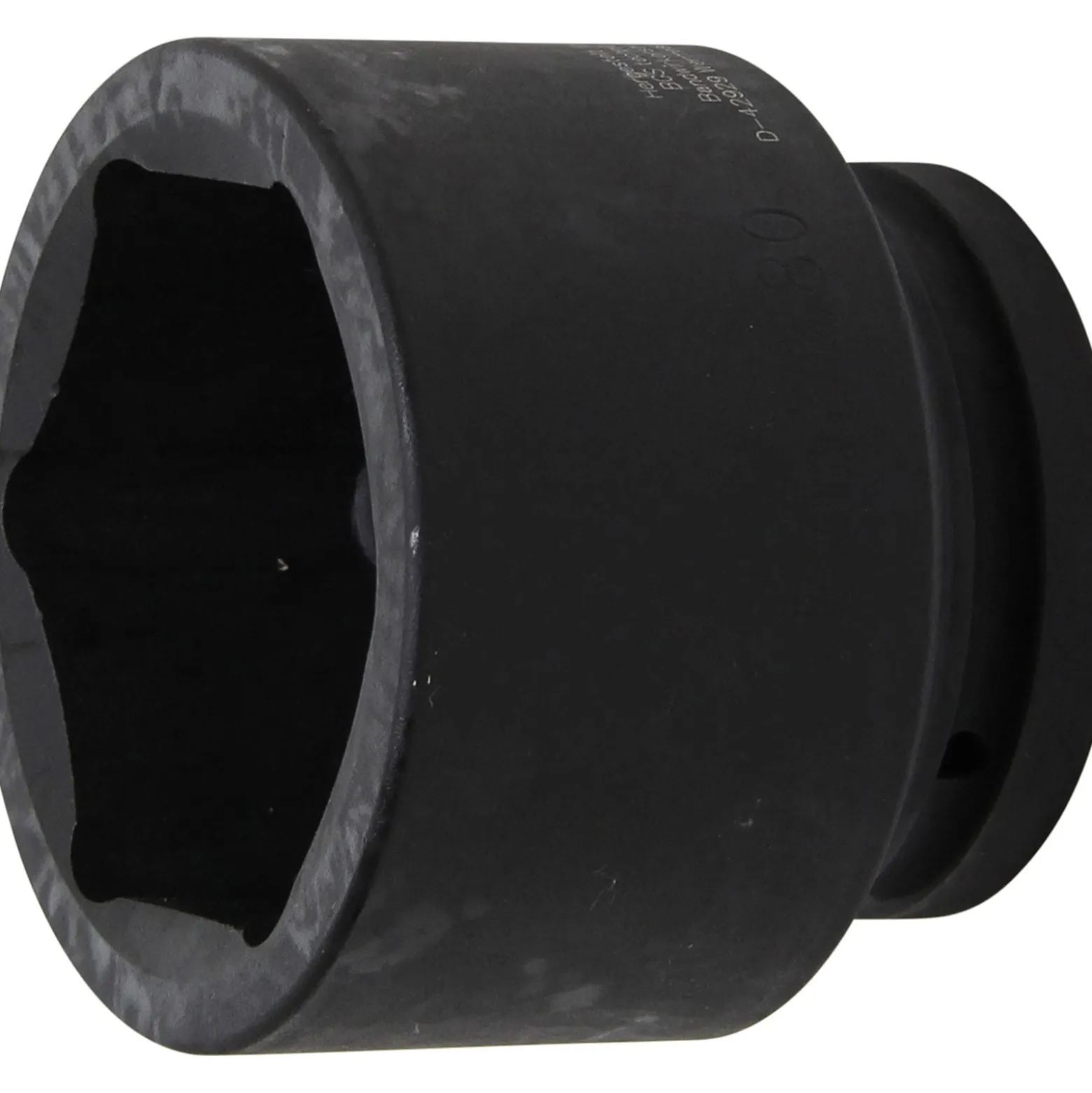 BGS Kraft-Steckschlüssel-Einsatz Sechskant Antrieb Innenvierkant 25 mm (1") SW 80 mm - 5880