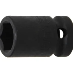 BGS Kraft-Steckschlüssel-Einsatz Sechskant Antrieb Innenvierkant 12,5 mm (1/2") SW 15 mm - 5215