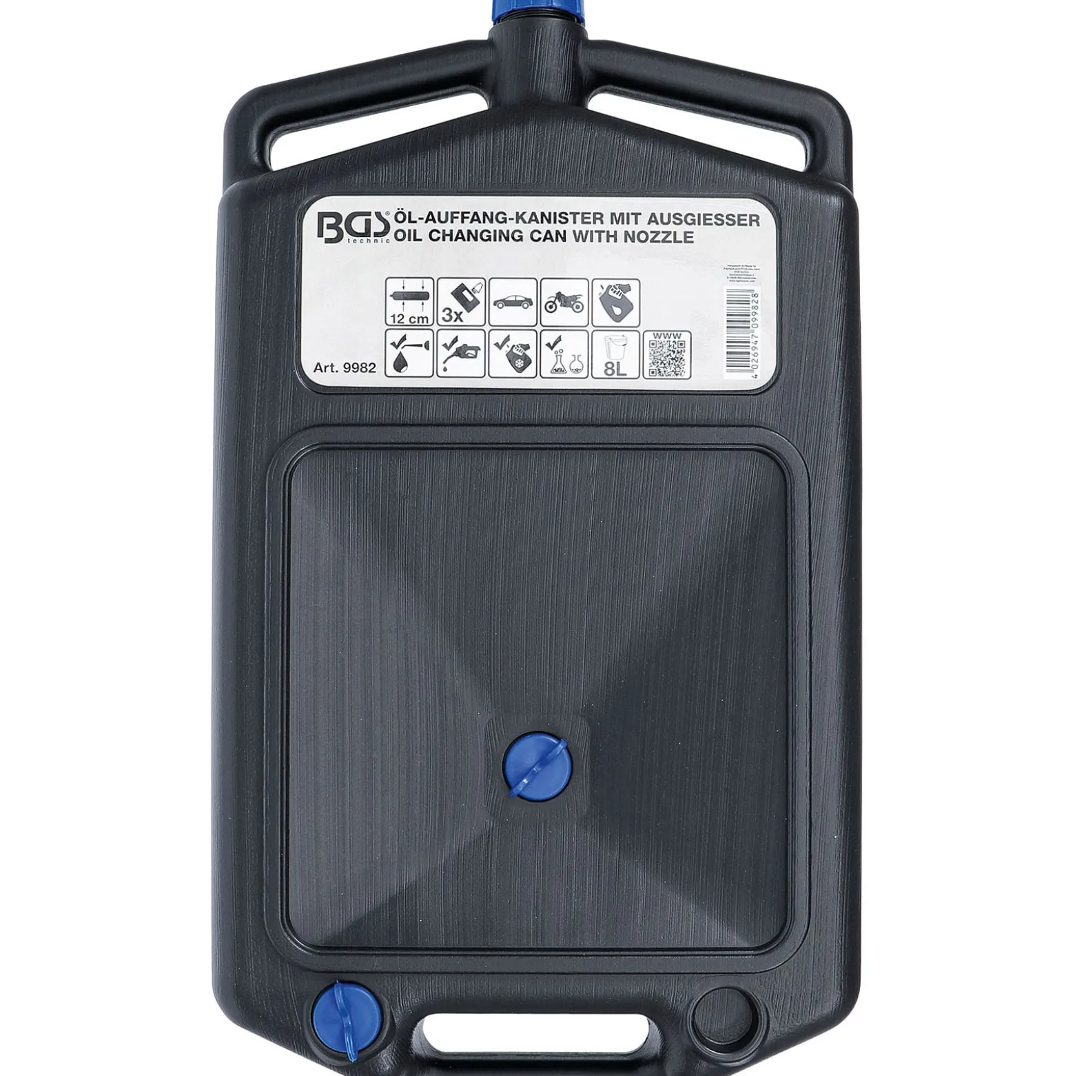BGS Öl-Auffang-Kanister mit Ausgießer 8 l - 9982
