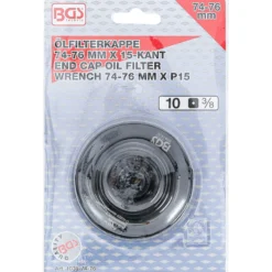 BGS Ölfilterschlüssel 15-kant Ø 74 - 76 mm für Audi / Ford / Mercedes-Benz / Opel / VW - 1039-74-76