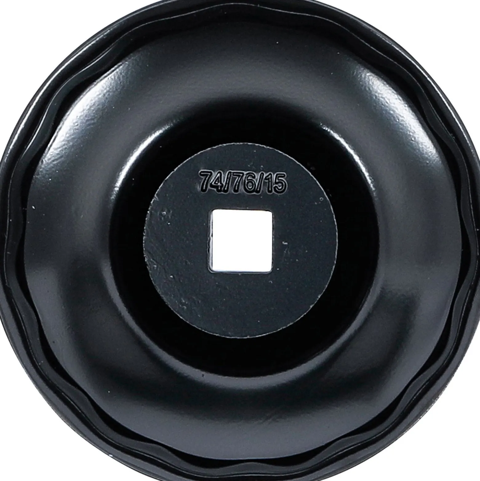 BGS Ölfilterschlüssel 15-kant Ø 74 - 76 mm für Audi / Ford / Mercedes-Benz / Opel / VW - 1039-74-76