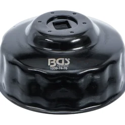 BGS Ölfilterschlüssel 15-kant Ø 74 - 76 mm für Audi / Ford / Mercedes-Benz / Opel / VW - 1039-74-76