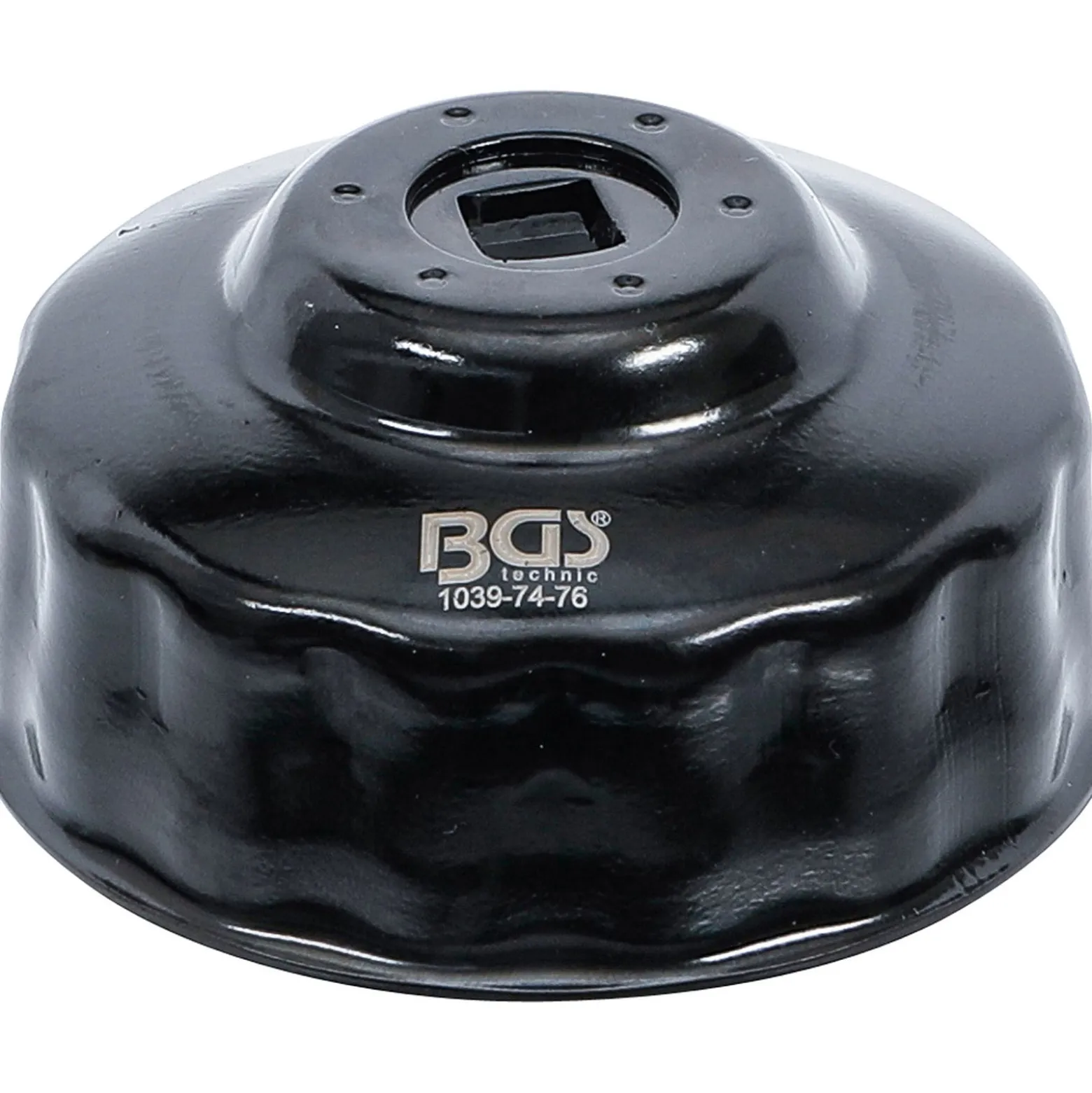 BGS Ölfilterschlüssel 15-kant Ø 74 - 76 mm für Audi / Ford / Mercedes-Benz / Opel / VW - 1039-74-76