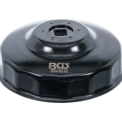 BGS Ölfilterschlüssel 15-kant Ø 93 mm für Honda / Mazda / Mitsubishi / Nissan / Volvo - 1039-93-15