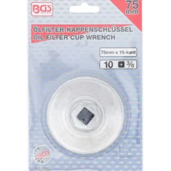 BGS Ölfilterschlüssel 15-kant Ø 75 mm für Chrysler / GM - 1045