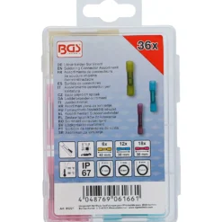 BGS Lötverbinder-Sortiment mit Schrumpfschlauch 36tlg. - 85221