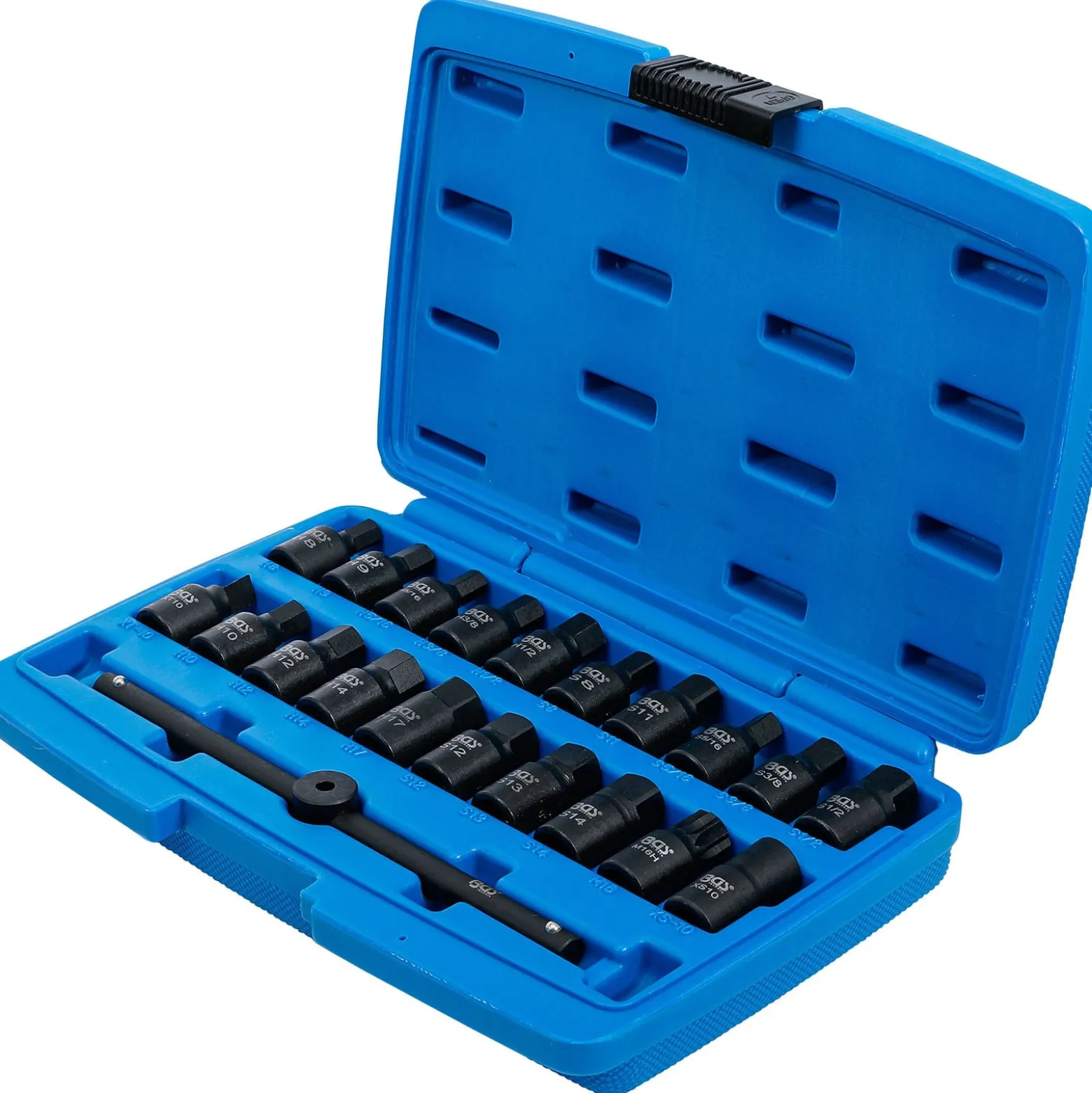 BGS Ölwannen-Spezial-Einsatz-Satz Antrieb Innenvierkant 10 mm (3/8") 21tlg. - 1014