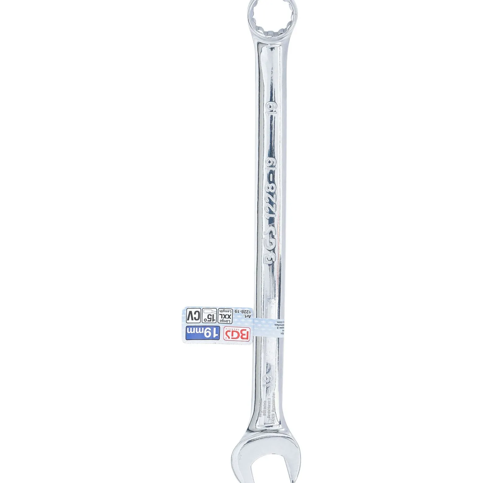 BGS Maul-Ringschlüssel extra lang SW 19 mm - 1228-19