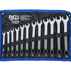 BGS Maul-Ringschlüssel-Satz SW 8 - 19 mm 12tlg. - 71021