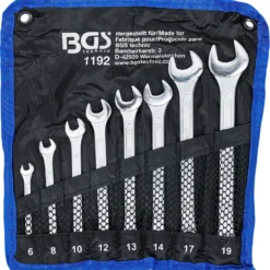 BGS Maul-Ringschlüssel-Satz SW 6 - 19 mm 8tlg. - 1192