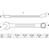 BGS Maul-Ringschlüssel SW 14 mm - 1064
