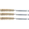 BGS Messingbürste 15 mm Antrieb Außensechskant 6,3 mm (1/4") 3tlg. - 3078-15-M