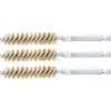 BGS Messingbürste 11 mm Antrieb Außensechskant 6,3 mm (1/4") 3tlg. - 3078-11-M
