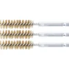BGS Messingbürste 13 mm Antrieb Außensechskant 6,3 mm (1/4") 3tlg. - 3078-13-M