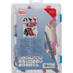 BGS Messkabel- und Prüfspitzen-Zubehör-Sortiment für Multimeter 15tlg. - 74511