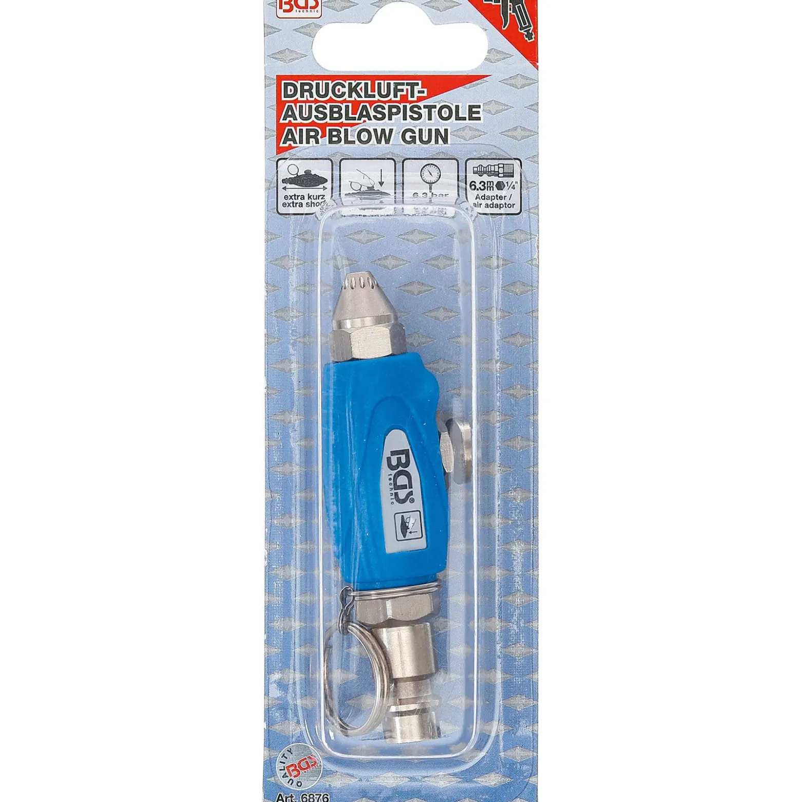 BGS Mini-Druckluft-Ausblaspistole - 6876